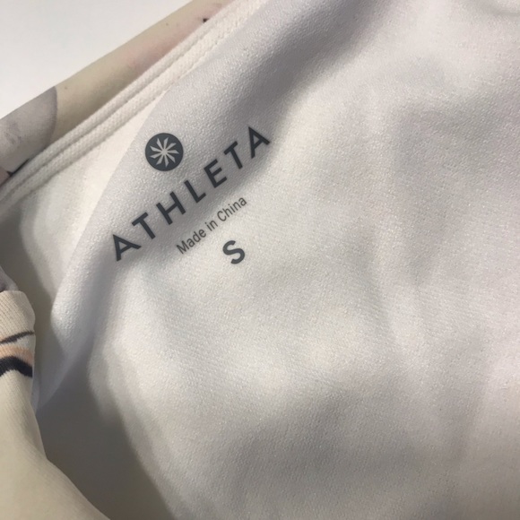 Athleta Polynesia High Neck Ladder Halter Bikini Top 778022 Black Size Small. - Picture 7 of 10